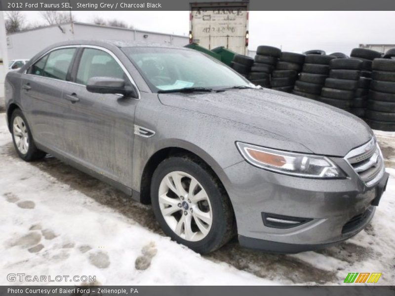 Sterling Grey / Charcoal Black 2012 Ford Taurus SEL