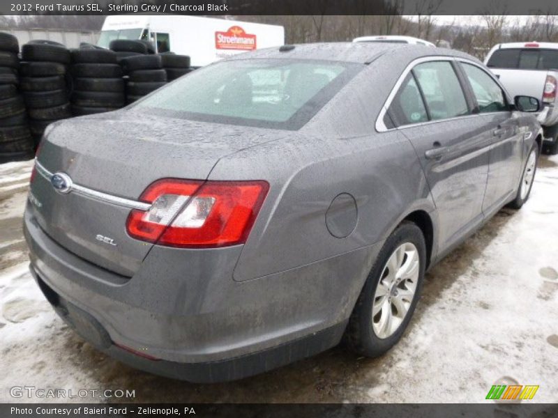 Sterling Grey / Charcoal Black 2012 Ford Taurus SEL