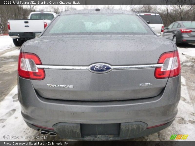 Sterling Grey / Charcoal Black 2012 Ford Taurus SEL