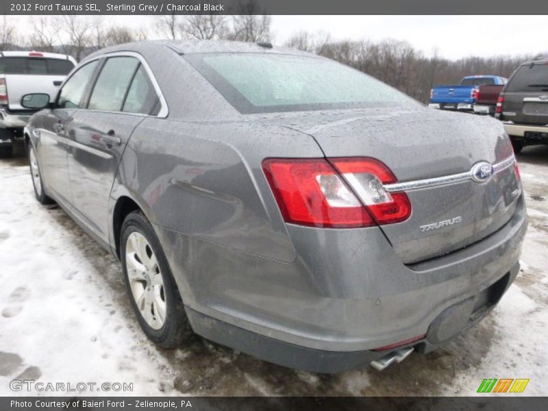 Sterling Grey / Charcoal Black 2012 Ford Taurus SEL