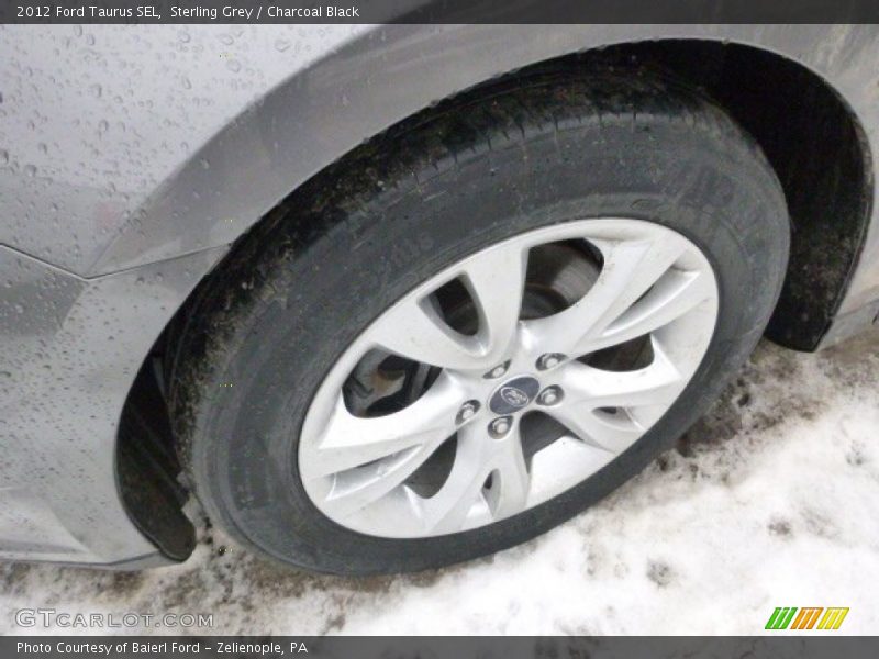 Sterling Grey / Charcoal Black 2012 Ford Taurus SEL