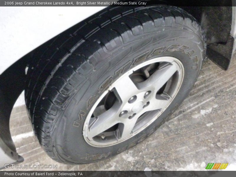 Bright Silver Metallic / Medium Slate Gray 2006 Jeep Grand Cherokee Laredo 4x4