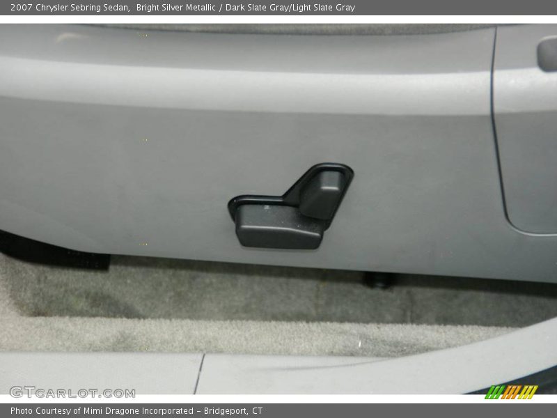 Bright Silver Metallic / Dark Slate Gray/Light Slate Gray 2007 Chrysler Sebring Sedan