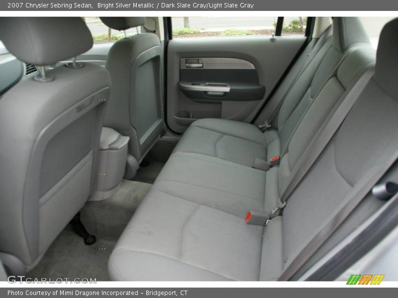 Bright Silver Metallic / Dark Slate Gray/Light Slate Gray 2007 Chrysler Sebring Sedan