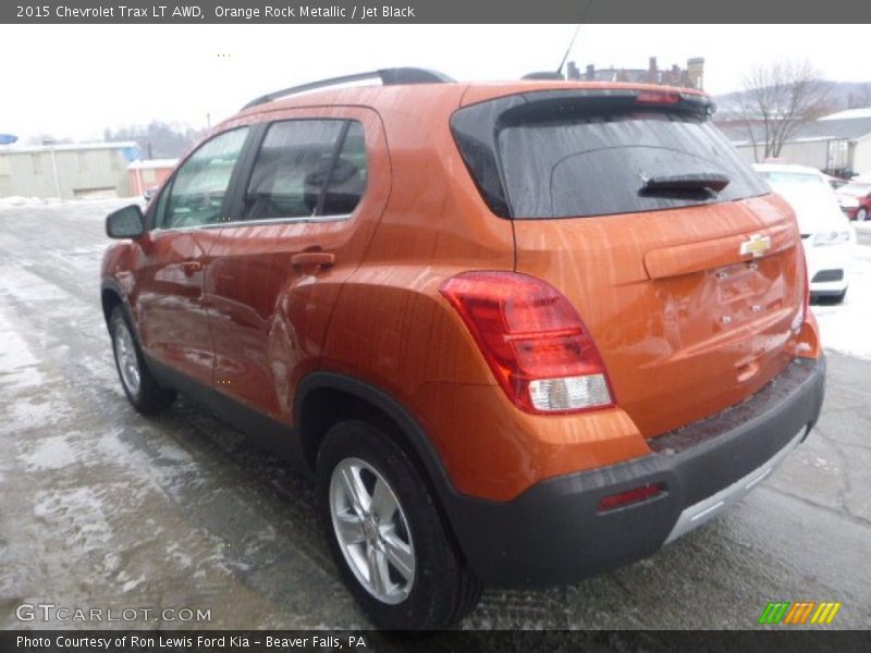  2015 Trax LT AWD Orange Rock Metallic