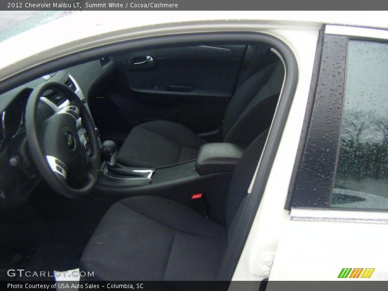 Summit White / Cocoa/Cashmere 2012 Chevrolet Malibu LT