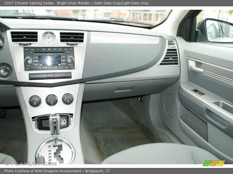 Bright Silver Metallic / Dark Slate Gray/Light Slate Gray 2007 Chrysler Sebring Sedan
