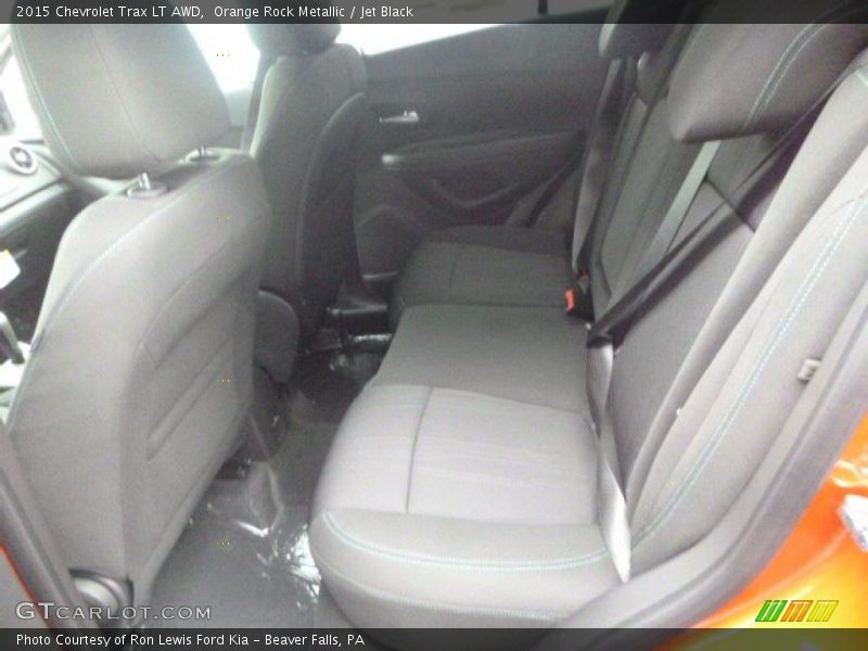 Orange Rock Metallic / Jet Black 2015 Chevrolet Trax LT AWD