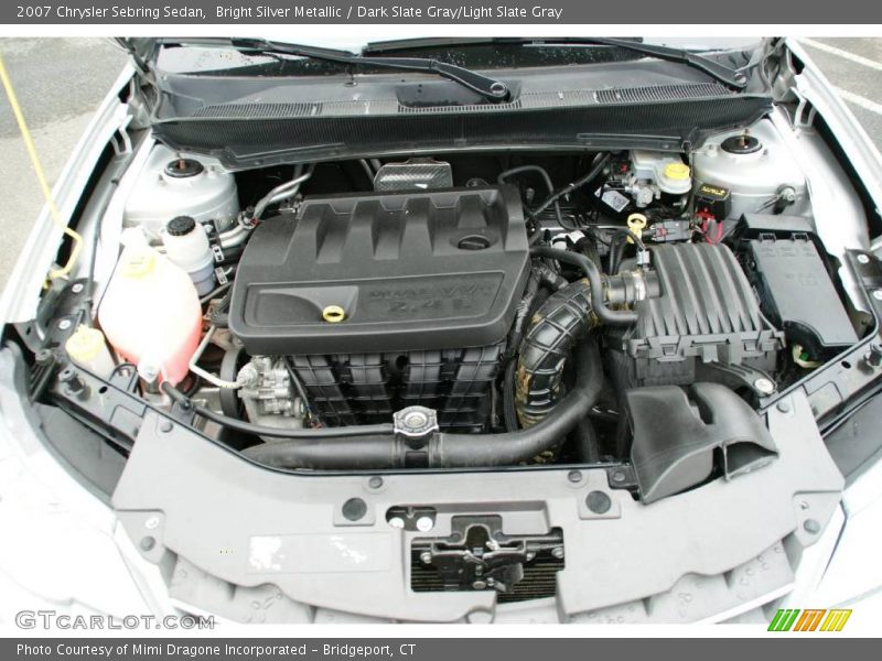 Bright Silver Metallic / Dark Slate Gray/Light Slate Gray 2007 Chrysler Sebring Sedan