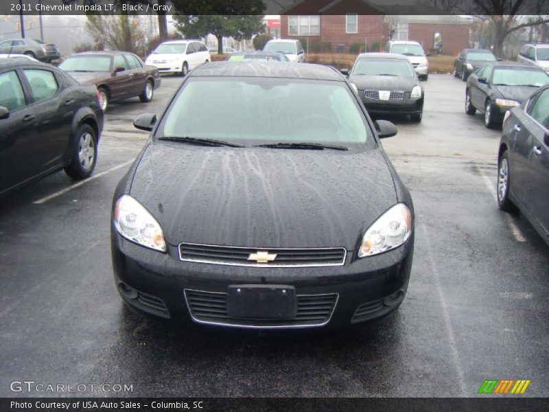 Black / Gray 2011 Chevrolet Impala LT