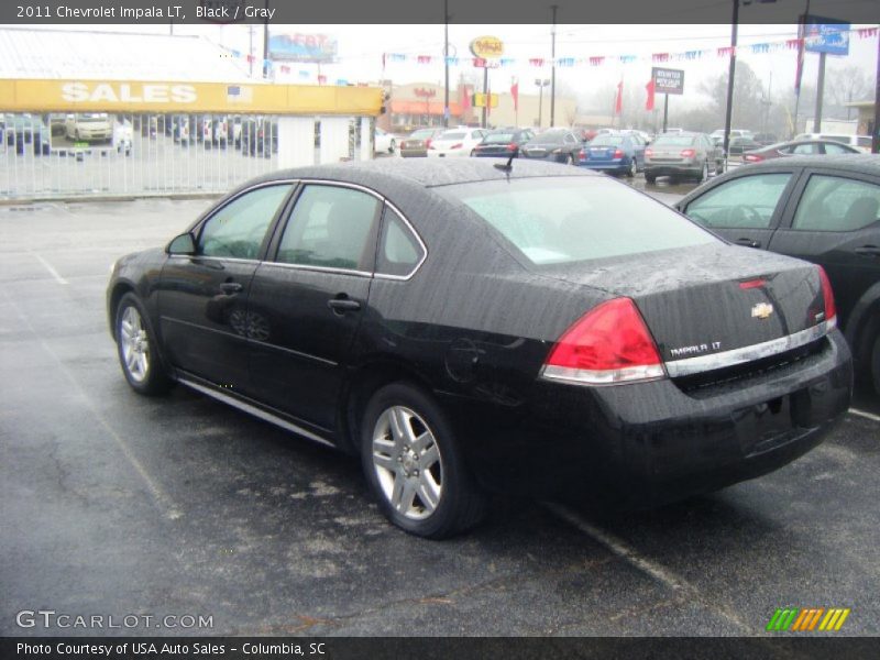 Black / Gray 2011 Chevrolet Impala LT