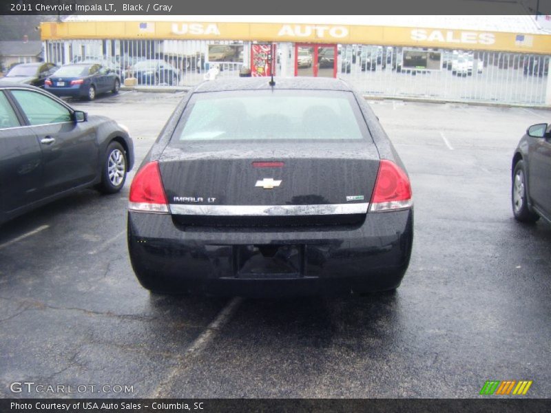 Black / Gray 2011 Chevrolet Impala LT