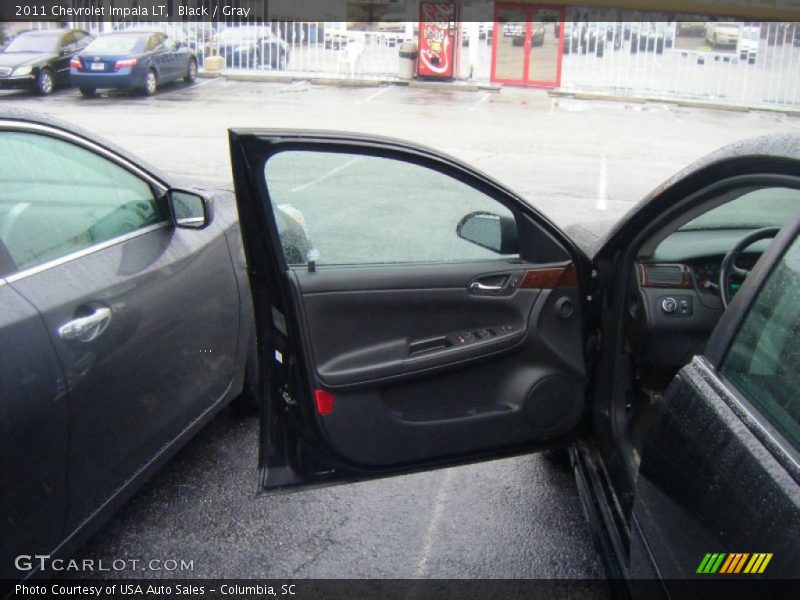 Black / Gray 2011 Chevrolet Impala LT