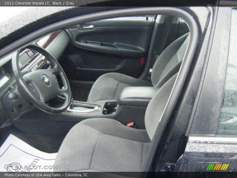 Black / Gray 2011 Chevrolet Impala LT