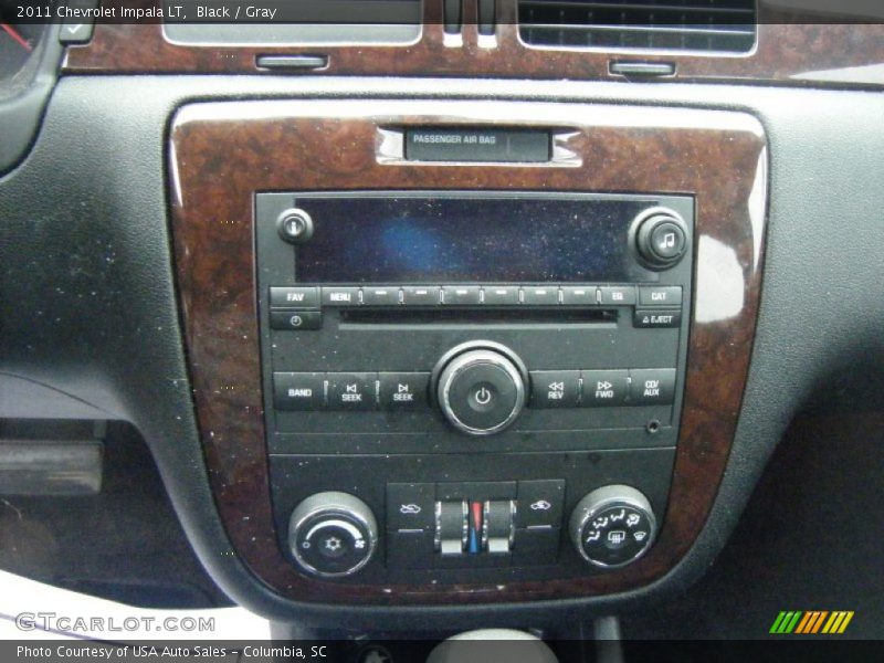 Black / Gray 2011 Chevrolet Impala LT