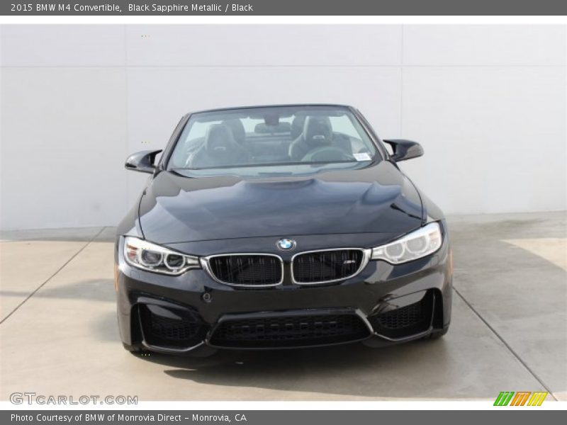 Black Sapphire Metallic / Black 2015 BMW M4 Convertible