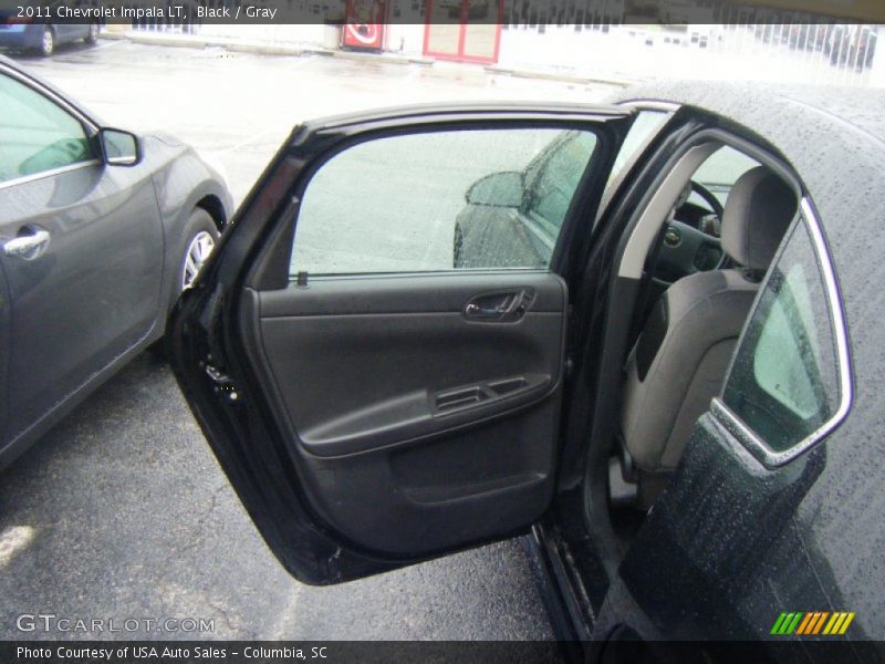 Black / Gray 2011 Chevrolet Impala LT