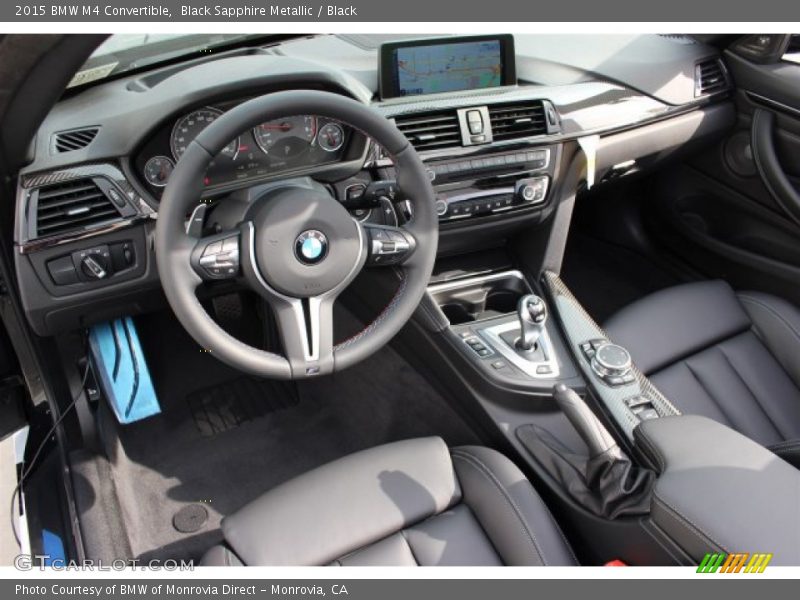 Black Sapphire Metallic / Black 2015 BMW M4 Convertible