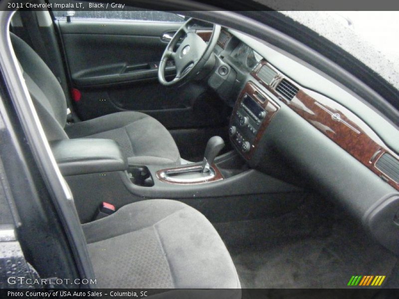 Black / Gray 2011 Chevrolet Impala LT