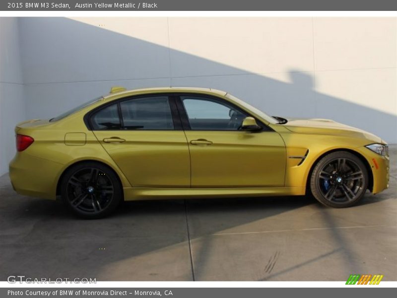  2015 M3 Sedan Austin Yellow Metallic