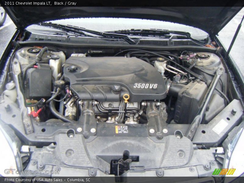 Black / Gray 2011 Chevrolet Impala LT