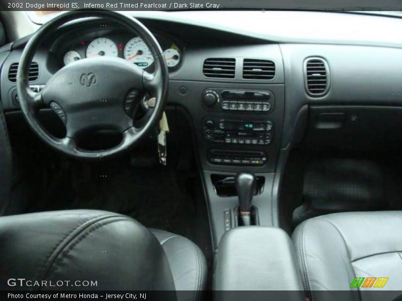 Inferno Red Tinted Pearlcoat / Dark Slate Gray 2002 Dodge Intrepid ES