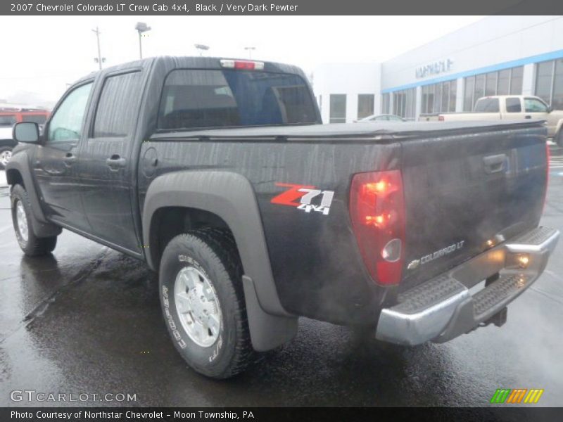 Black / Very Dark Pewter 2007 Chevrolet Colorado LT Crew Cab 4x4