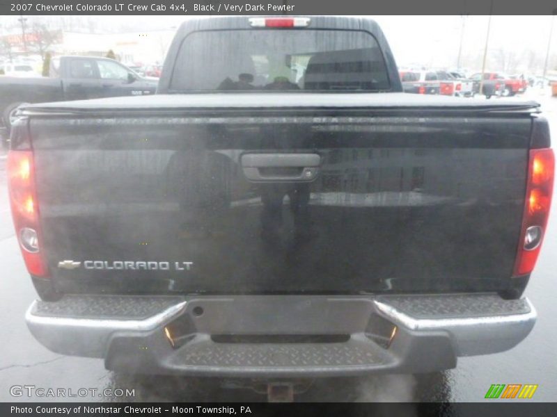Black / Very Dark Pewter 2007 Chevrolet Colorado LT Crew Cab 4x4