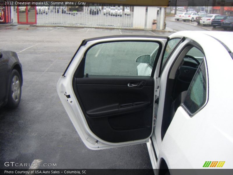 Summit White / Gray 2012 Chevrolet Impala LS