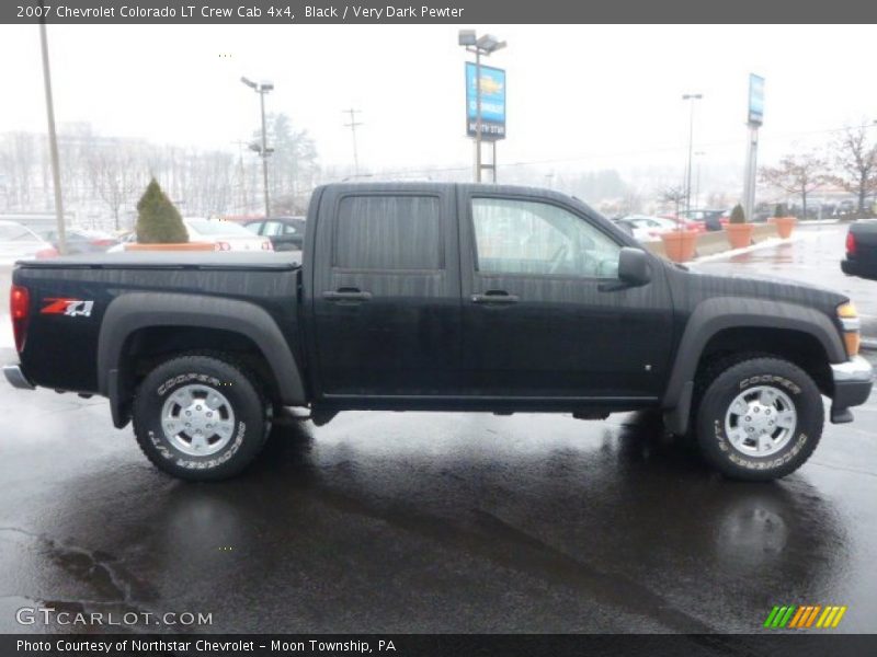 Black / Very Dark Pewter 2007 Chevrolet Colorado LT Crew Cab 4x4