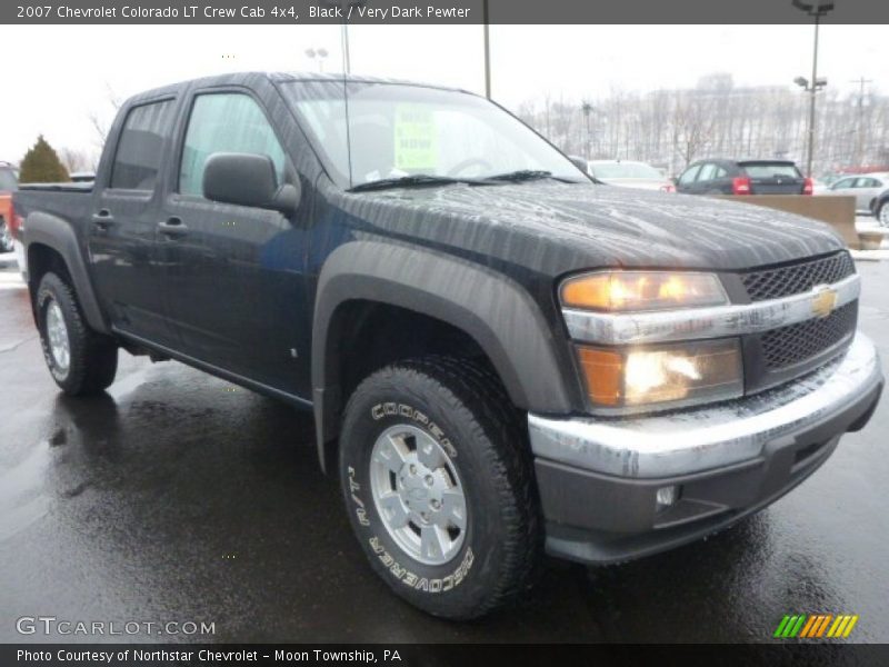 Black / Very Dark Pewter 2007 Chevrolet Colorado LT Crew Cab 4x4