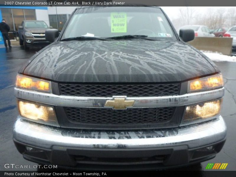 Black / Very Dark Pewter 2007 Chevrolet Colorado LT Crew Cab 4x4