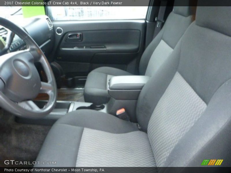 Black / Very Dark Pewter 2007 Chevrolet Colorado LT Crew Cab 4x4