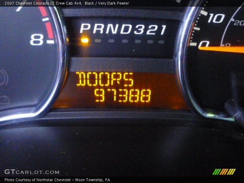 Black / Very Dark Pewter 2007 Chevrolet Colorado LT Crew Cab 4x4
