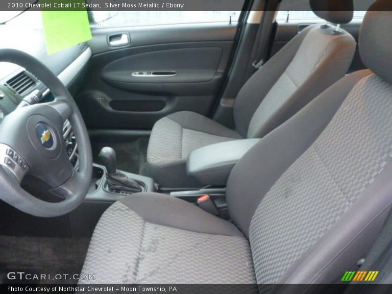 Silver Moss Metallic / Ebony 2010 Chevrolet Cobalt LT Sedan