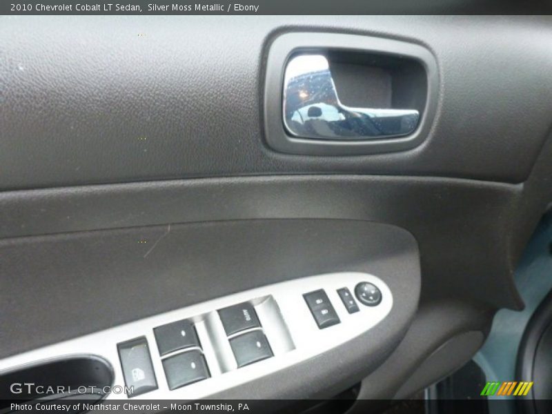 Silver Moss Metallic / Ebony 2010 Chevrolet Cobalt LT Sedan