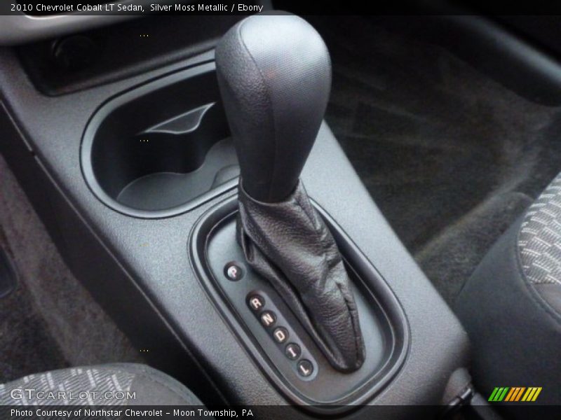 Silver Moss Metallic / Ebony 2010 Chevrolet Cobalt LT Sedan