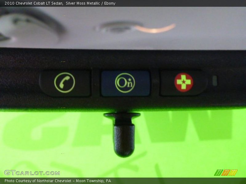 Silver Moss Metallic / Ebony 2010 Chevrolet Cobalt LT Sedan
