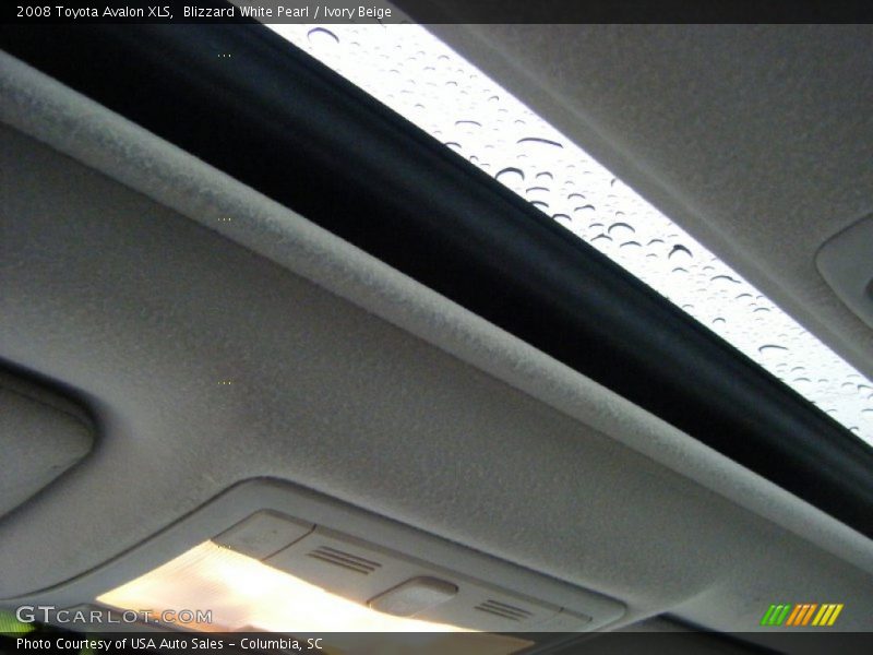 Blizzard White Pearl / Ivory Beige 2008 Toyota Avalon XLS