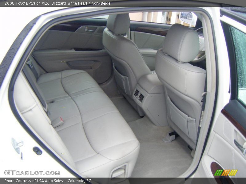 Blizzard White Pearl / Ivory Beige 2008 Toyota Avalon XLS