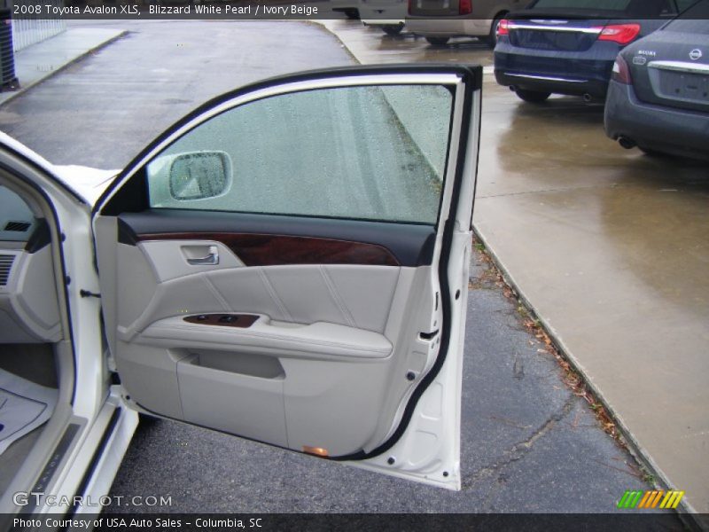 Blizzard White Pearl / Ivory Beige 2008 Toyota Avalon XLS