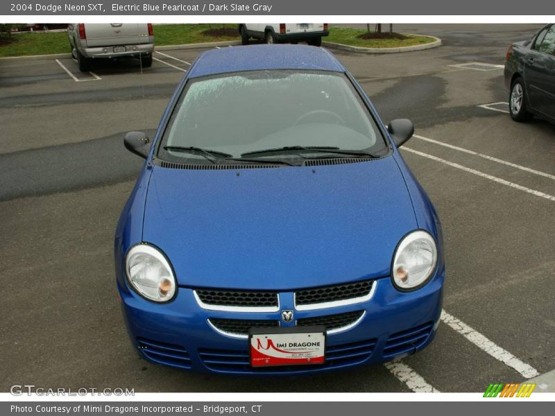 Electric Blue Pearlcoat / Dark Slate Gray 2004 Dodge Neon SXT