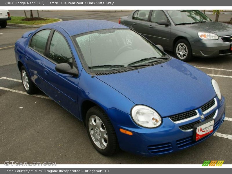 Electric Blue Pearlcoat / Dark Slate Gray 2004 Dodge Neon SXT