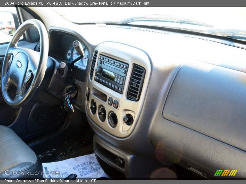 Dark Shadow Grey Metallic / Medium/Dark Flint 2004 Ford Escape XLT V6 4WD