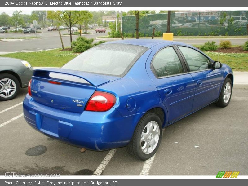 Electric Blue Pearlcoat / Dark Slate Gray 2004 Dodge Neon SXT