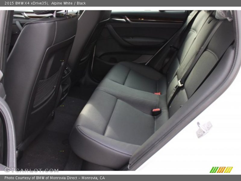 Alpine White / Black 2015 BMW X4 xDrive35i