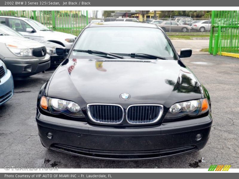 Jet Black / Black 2002 BMW 3 Series 325i Sedan