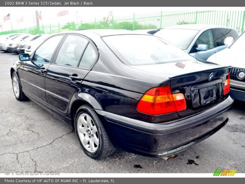 Jet Black / Black 2002 BMW 3 Series 325i Sedan