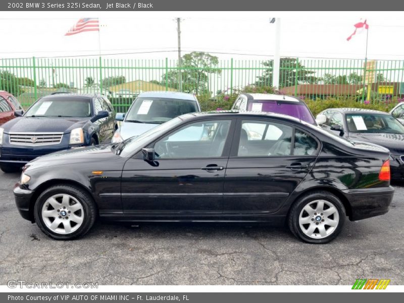 Jet Black / Black 2002 BMW 3 Series 325i Sedan