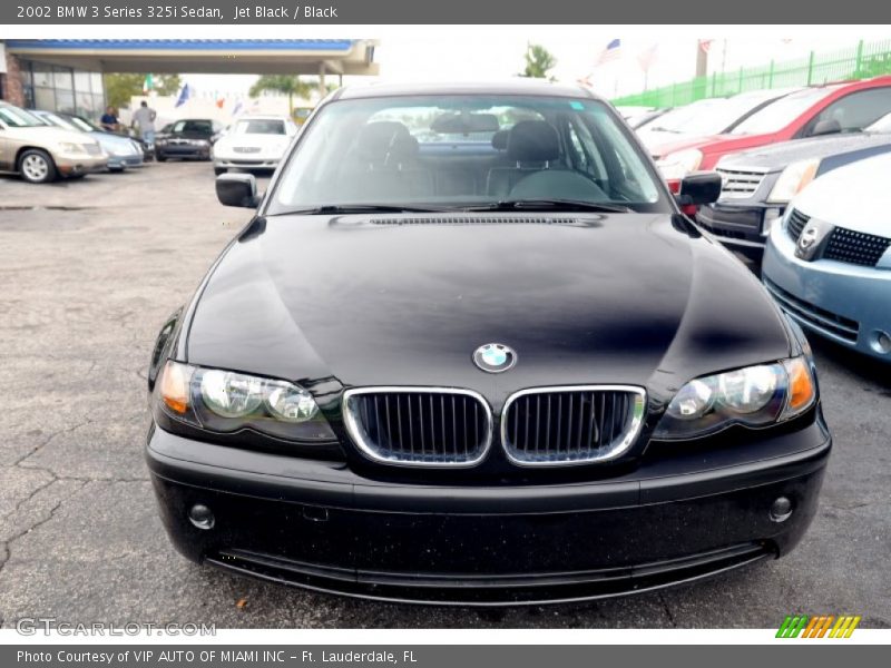 Jet Black / Black 2002 BMW 3 Series 325i Sedan